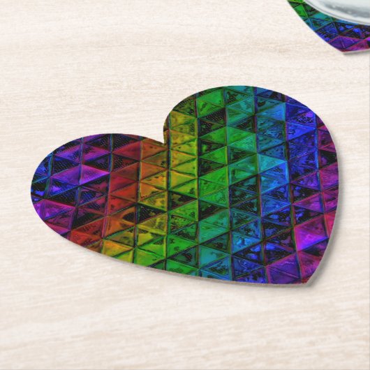 Pride Glass Untersetzer (angewinkelt)