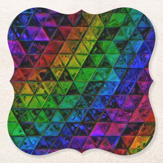 Pride Glass Untersetzer (Vorderseite)