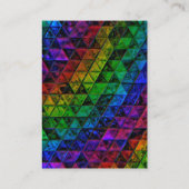 Pride Glass Visitenkarte (Rückseite)