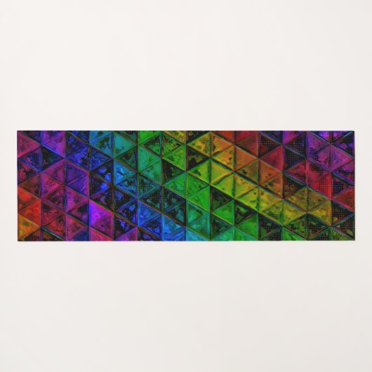 Pride Glass Yogamatte (Rückseite (Horizontal))