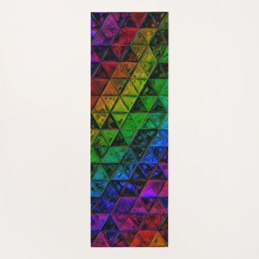 Pride Glass Yogamatte (Rückseite)