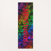 Pride Glass Yogamatte (Vorderseite)