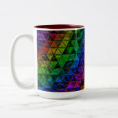 Pride Glass Zweifarbige Tasse (Links)