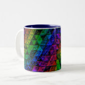 Pride Glass Zweifarbige Tasse (Vorderseite Links)