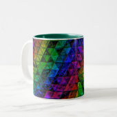 Pride Glass Zweifarbige Tasse (Vorderseite Links)