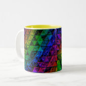 Pride Glass Zweifarbige Tasse (Vorderseite Links)