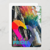 PRIDE Goldendale 12x18 Blank Grußkarte Dankeskarte (Vorne/Hinten)