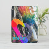 PRIDE Goldendale 12x18 Blank Grußkarte Dankeskarte (Stehend Vorderseite)