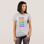 Pride gray women T-Shirt (Vorne ganz)