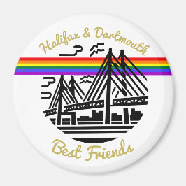 Pride Halifax Dartmouth Kühlschrankmagnet