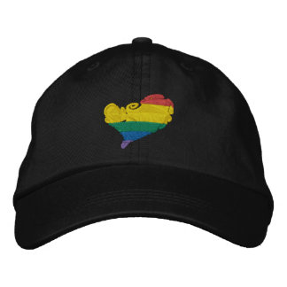Pride HeART Bestickte Kappe