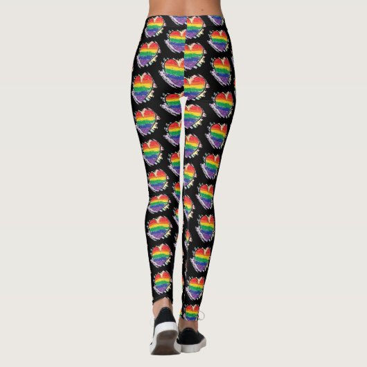 Pride Heart Leggings (Rückseite)
