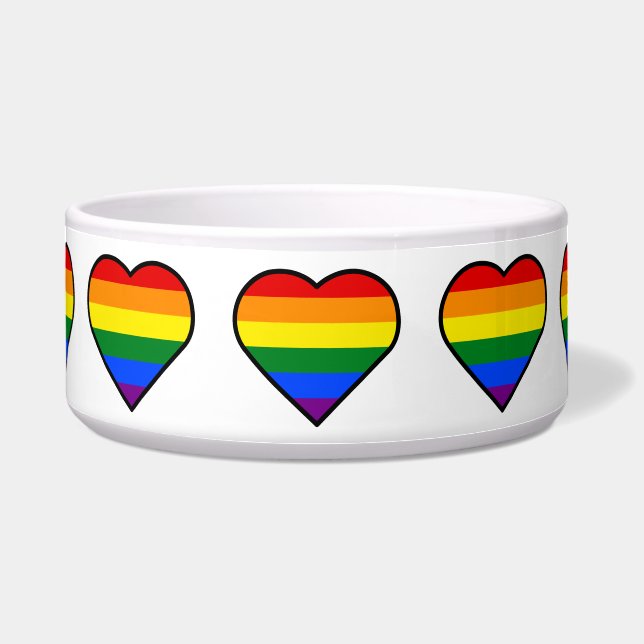 PRIDE HEART Pet Bowls Napf (Vorderseite)
