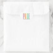 PRIDE Heart Stickers (Tasche)