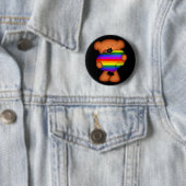Pride Heart Teddy Bar Button (Beispiel)