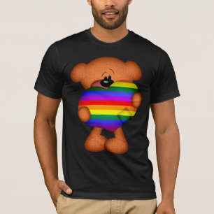 Pride Heart Teddy Bar T-Shirt