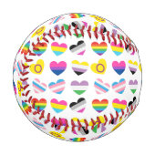 Pride Hearts Baseball (Vorderseite Links)