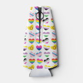 Pride Hearts Cozy Flaschenkühler (Rückseite)