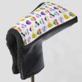 Pride Hearts Golf Club Cover Headcover (3/4 Vorderseite)