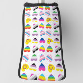 Pride Hearts Golf Club Cover Headcover (Rotieren 90)