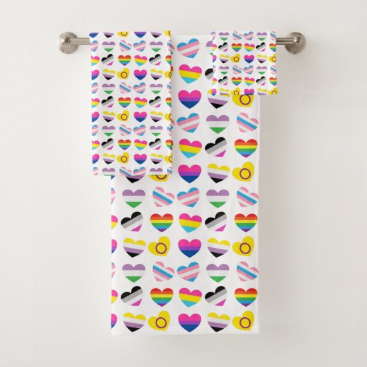 Pride Hearts Handtuch Set (Insitu)