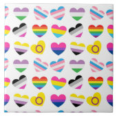 Pride Hearts Kachel (Vorderseite)