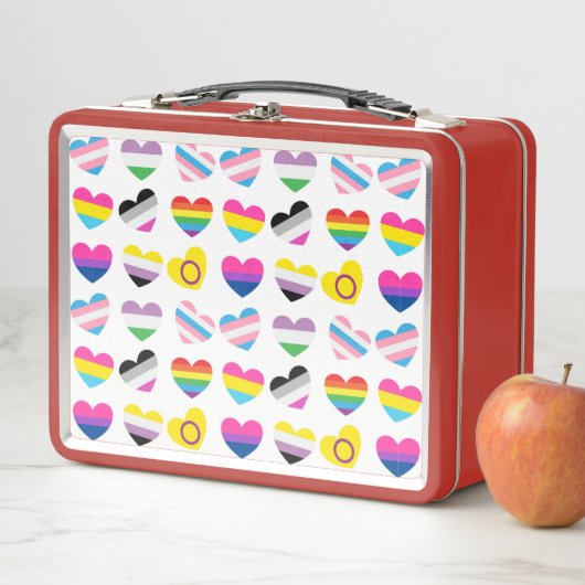 Pride Hearts Lunchbox (Beispiel)