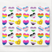 Pride Hearts Mousepad (Vorne)