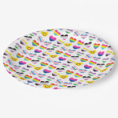Pride Hearts Paper-Teller Pappteller (Schrägansicht)