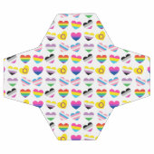 Pride Hearts Soccer Ball (Flach)