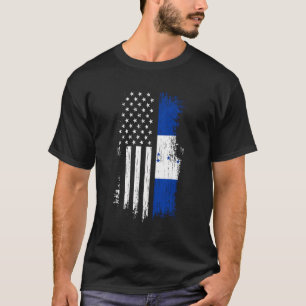 Pride Honduras Usa Honduras (Amerikanische Flagge) T-Shirt