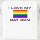 PRIDE - I LIEBE MEIN GAY SON - STICKER (Tasche)