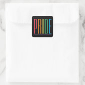 PRIDE II Kleine Aufkleber (Tasche)