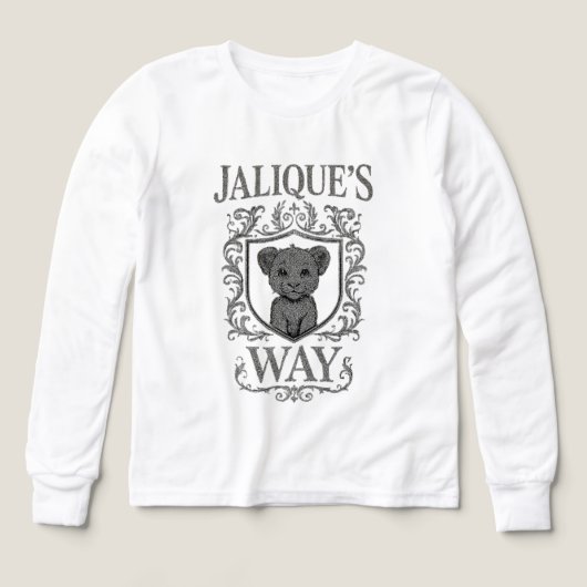 Pride in Every Step Girls Long Sleeve (Design Vorderseite)