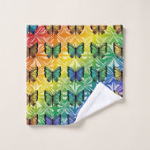 Pride in Flight Kollektion Badhandtuch Set (Waschlappen)