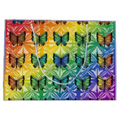 Pride in Flight Kollektion Große Geschenktüte (Rückseite)