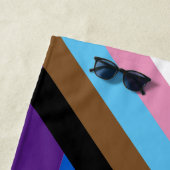 Pride Inklusive Regenbogenflagge Lgbtq Gay Strandtuch (Beispiel)
