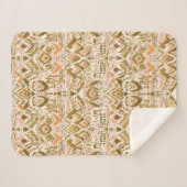 PRIDE INSIDE Lion Gold Peach Cat Sherpa Sherpadecke (Vorderseite (Horizontal))