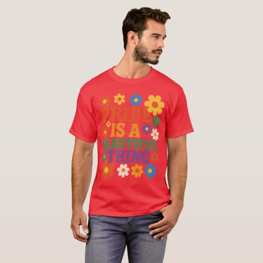 PRIDE IST EINE SCHÖNE SACHE T-Shirt (Vorne ganz)
