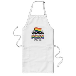 Pride Jacksonville City Florida USA Rainbow Fla Lange Schürze