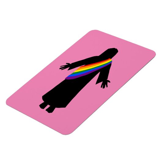 Pride Jesus Magnet (Linke Seite)