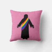 Pride Jesus Pillow Kissen (Rückseite)