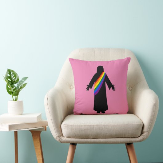 Pride Jesus Pillow Kissen (Stuhl )