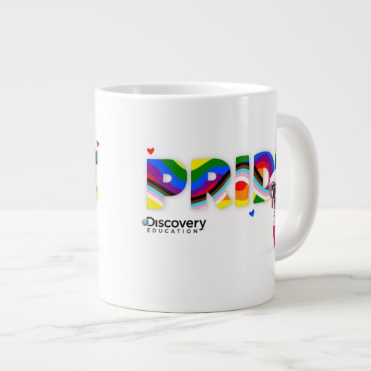 Pride Jumbo Tasse (Vorderseite Rechts)