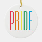 PRIDE Keramik Circle Ornament (Vorne)