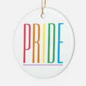 PRIDE Keramik Circle Ornament (Links)