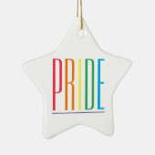 PRIDE Keramik Star Ornament (Rechts)