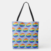 Pride Kiss Tasche (Rückseite)