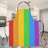 Pride Kitchen: Regenbogenflagge Schürze