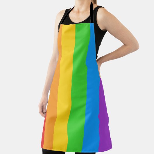 Pride Kitchen: Regenbogenflagge Schürze (InSitu)
